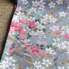Japanese Handmade Kimono Silk Scarf Sakura j-okini Malta