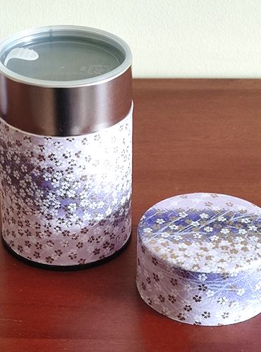 Japanese Tea tin (medium) | Fuji