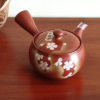 Hand-painted Tokoname Kyusu Teapot Sakura Obi j-okini Malta
