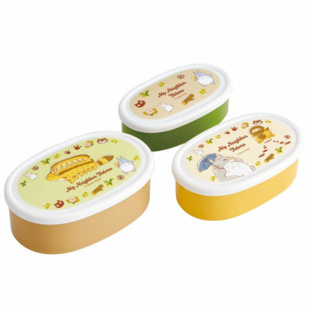 3P Stackable Totoro Bento Boxes Neko Bus