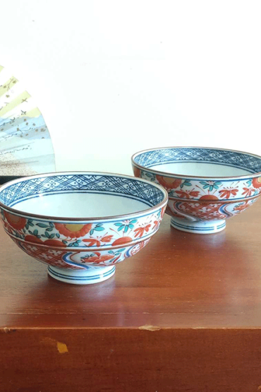 Arita ware Rice bowl | Aka-e