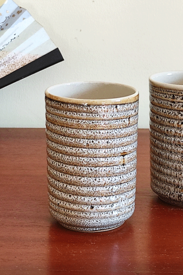 Golden-Brown Vintage Tea Cup