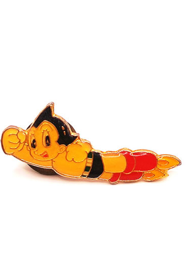 Vintage Astro Boy Pin Badge – Showa Era Collectible