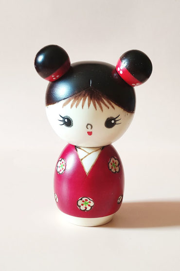 Japanese Kokeshi doll Mujaki