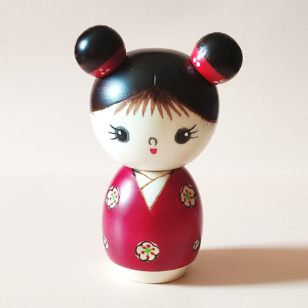Japanese Kokeshi doll Mujaki