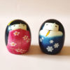 Negai and Yuki no sei Kokeshi dolls by Usaburo