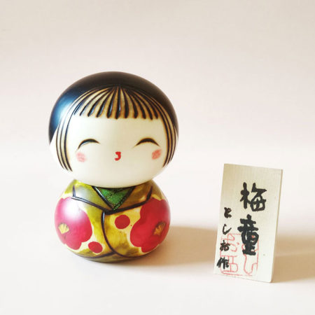 Kokeshi doll Ume Warabe