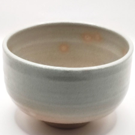 a vintage handmade Matcha bowl crafted in the traditional Gohonte style. Available at j-okini.com in Malta