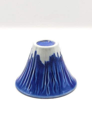 Upside-down Fuji sake cup set from Japan in gift box