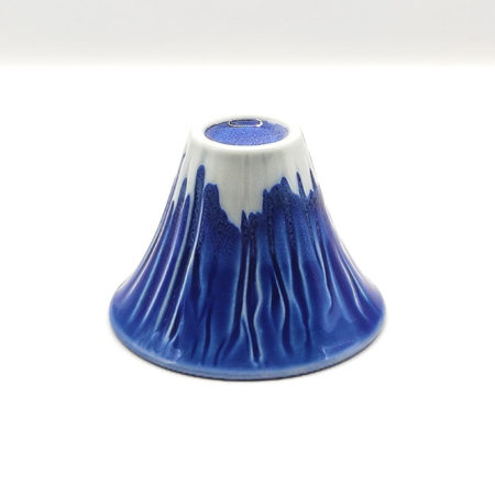 Upside-down Fuji sake cup set from Japan in gift box