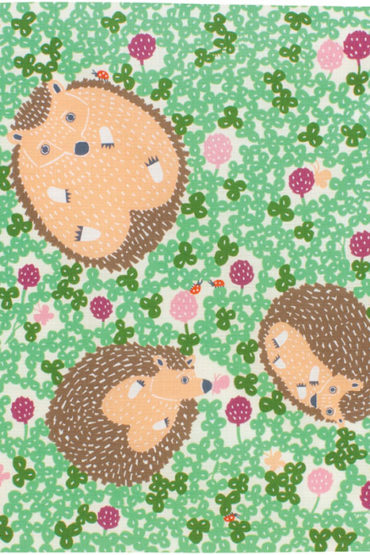 Kata Kata Organic Furoshiki – Hedgehog Family | 50cm