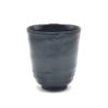 Mino ware black Tenmoku glaze yunomi tea cup handmade in Japan. Available at j-okini.com in Malta