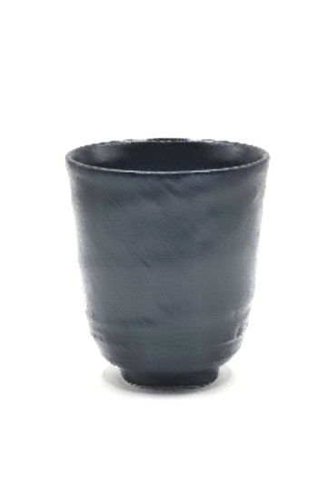 Tenmoku Glaze Naga Yunomi Tea Cup Tenmoku Glaze Naga Yunomi Tea Cup