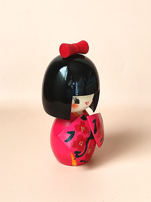 Hana Mizuki Creative Kokeshi Doll by Yamagishi Masayoshi – Japanese Wooden Art Doll
