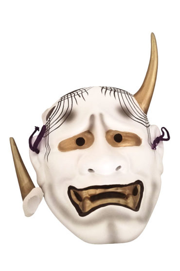 Hannya Mask Wall Decoration (Imperfect – One Horn Detached) Hannya Mask Wall Decoration (Imperfect – One Horn Detached)