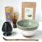 Traditional Matcha preparation set with Uji Matcha from Kyoto. Available at j-okini.com in Malta