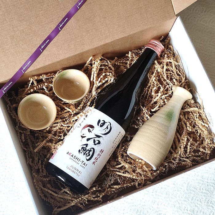premium Japanese sake set