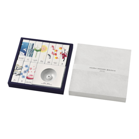 Japanese Incense Gift Set – 10 Kyoto Fragrances with Incense Plate & Holder | Made in Japan