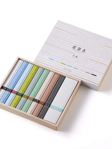 Hyakurakukou Sekitei Japanese Incense Gift Set | 9 Premium Fragrances