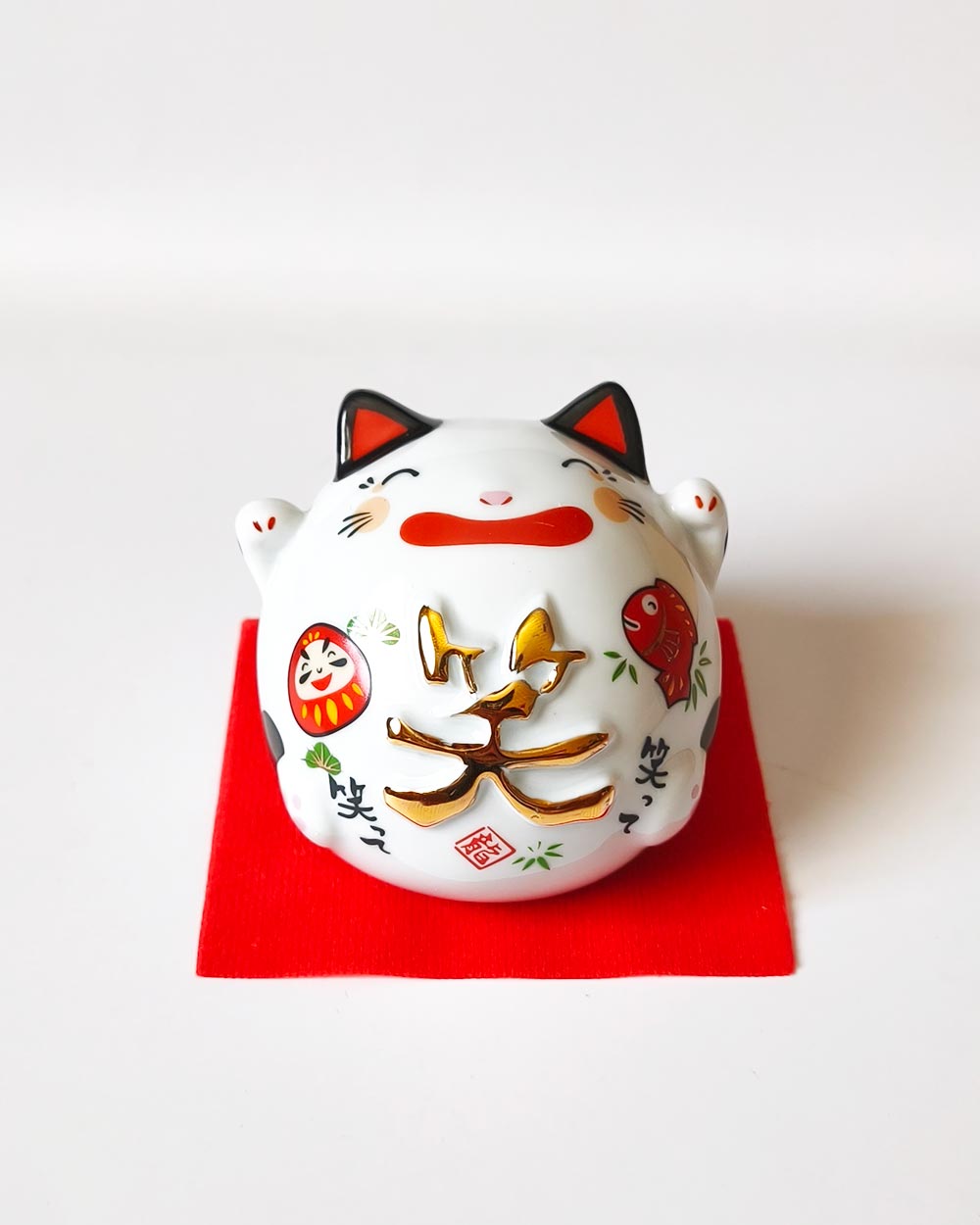 cat-piggy-bank1 Smiling Maneki Neko Piggy Bank | Japanese Lucky Cat Money Box | j-okini Malta (Europe)