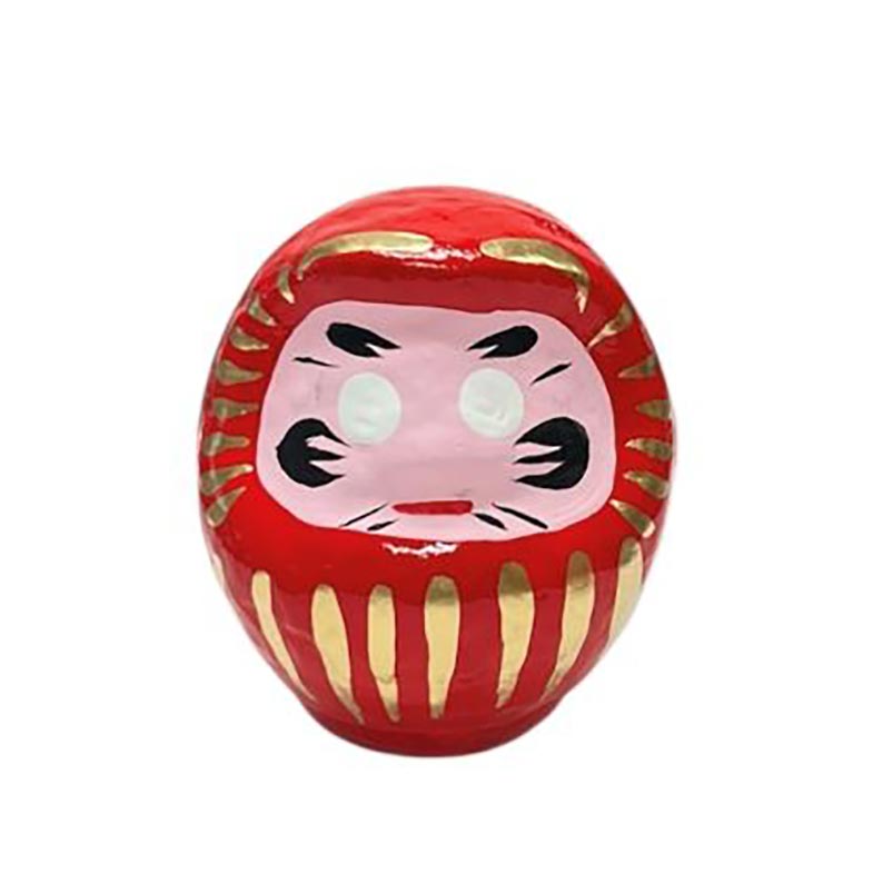 Japanese Daruma doll red good luck charm made in Japan for wishes and goal setting, available on j-okini.com in Malta Europe