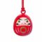 Japanese Daruma Suikin bell netsuke with good fortune character Fuku Malta (Europe)