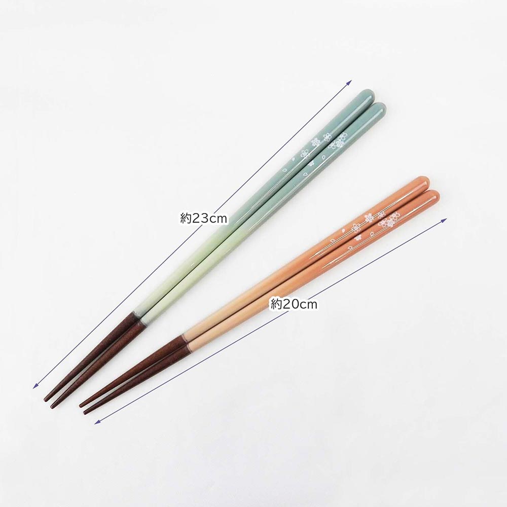 Japanese Fujimi Sakura Chopsticks Gift Set with Mt. Fuji Rests | Made in Japan