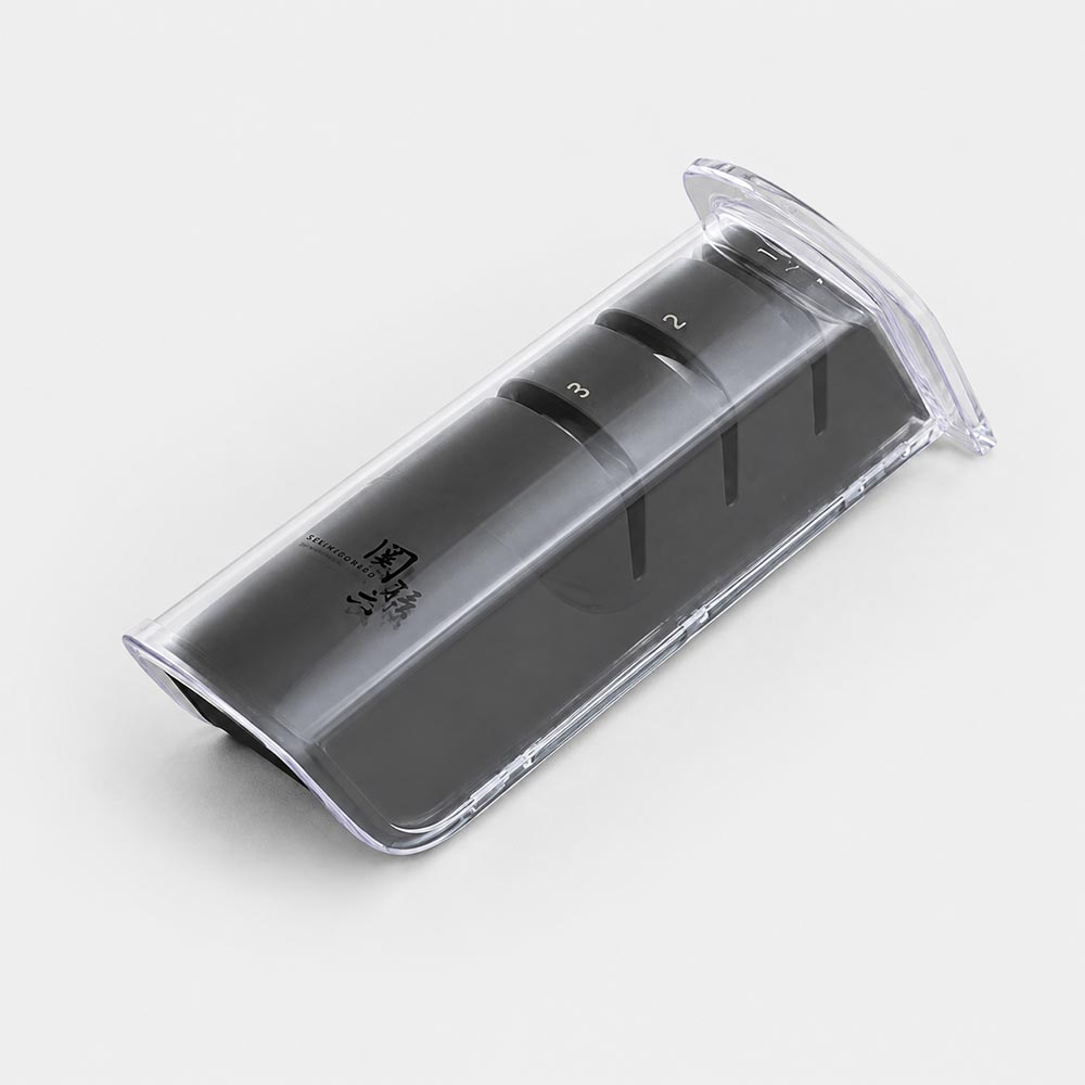 Japanese Diamond & Ceramic Knife Sharpener | Kai Seki Magoroku Japanese knife sharpener made in Japan - Kai Seki Magoroku diamond and ceramic sharpener Buy it on j-okini.com in Malta