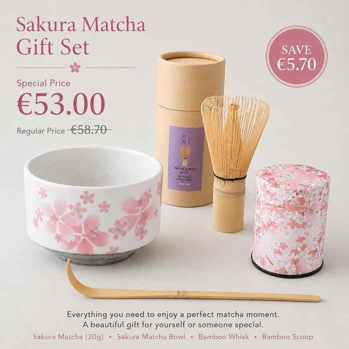 Sakura Matcha set | j-okini Malta