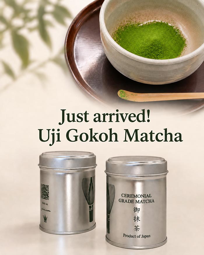 Ceremonial grade Matcha Uji Gokoh pesticide-free